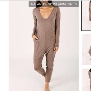 ✨☕️Smash and Tess Friday Romper in 'Chai' Sz S☕️✨